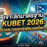 เจาะลึกมาตรฐาน KUBET 2026: บาคาร่าและกลยุทธ์ฟุตบอลโลก 48 ทีม